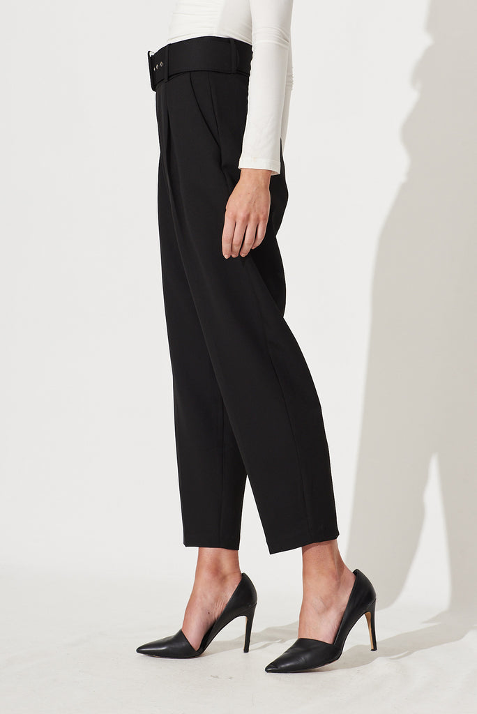 Dahlia Pant In Black - side