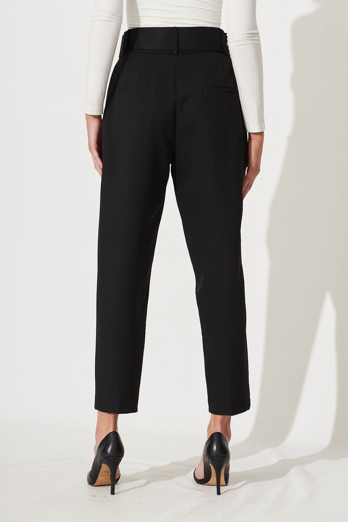 Dahlia Pant In Black - back