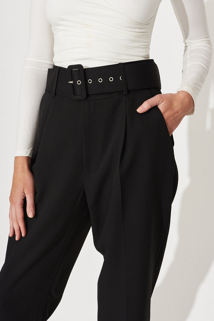 Dahlia Pant In Black - detail