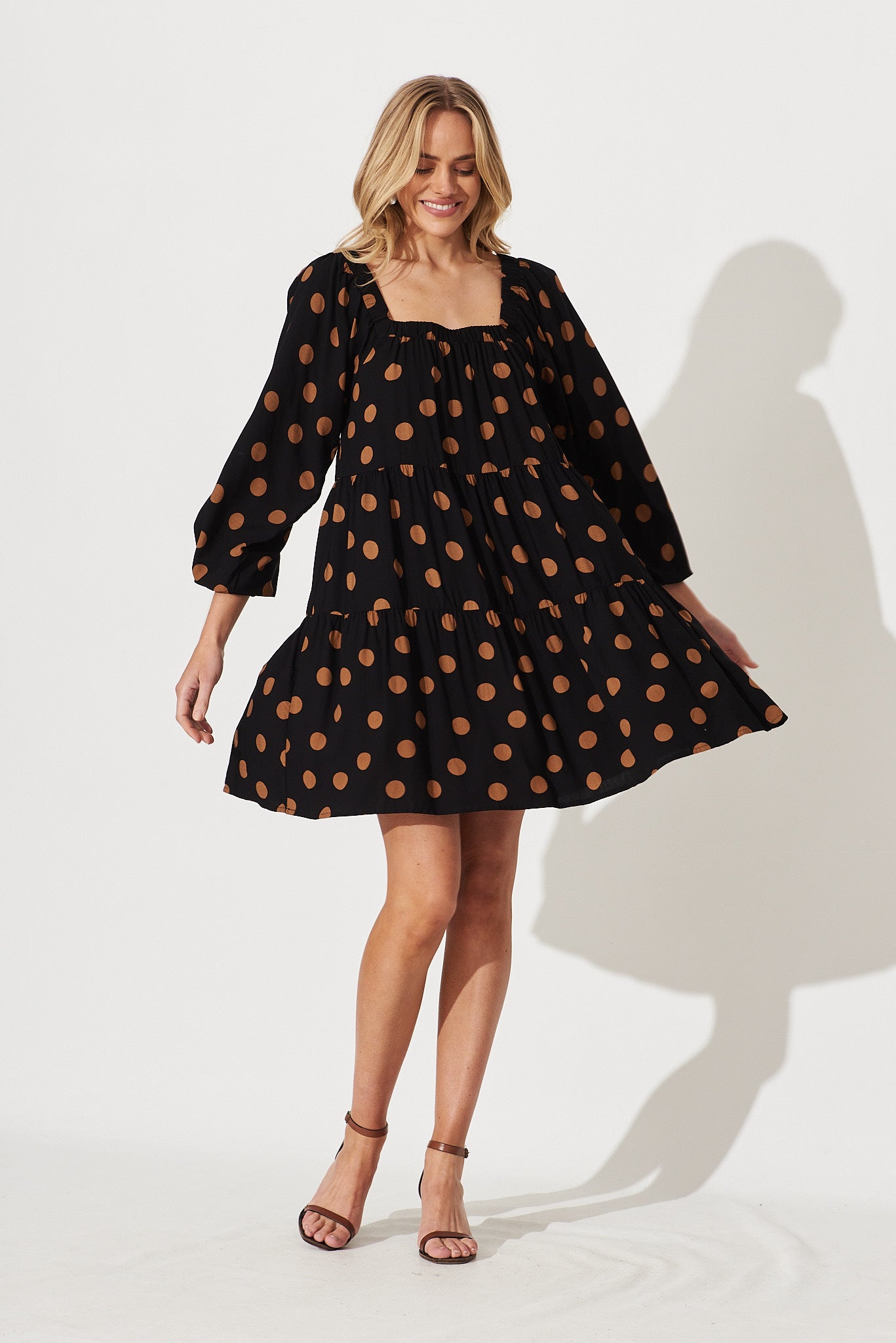 The Tag: This Brand Is Behind That Polka Dot Wrap Dress You See