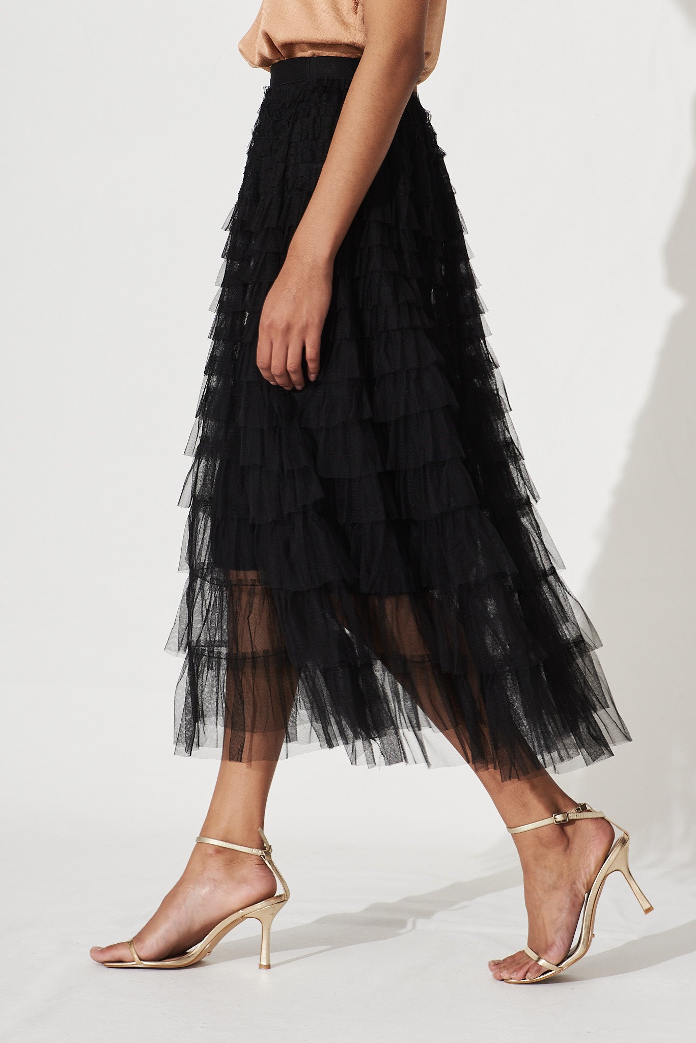 Black tulle hotsell maxi skirt australia