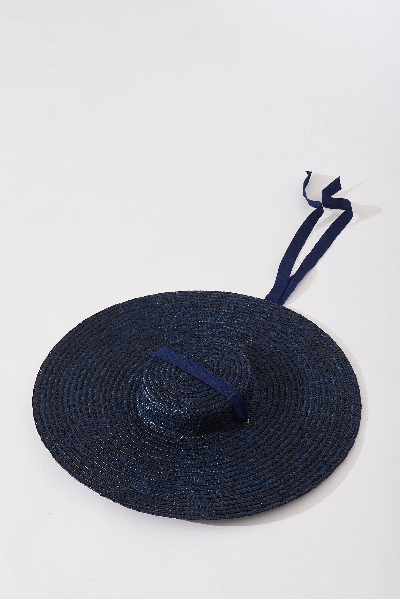 Weekender Boat Hat In Navy Straw – St Frock