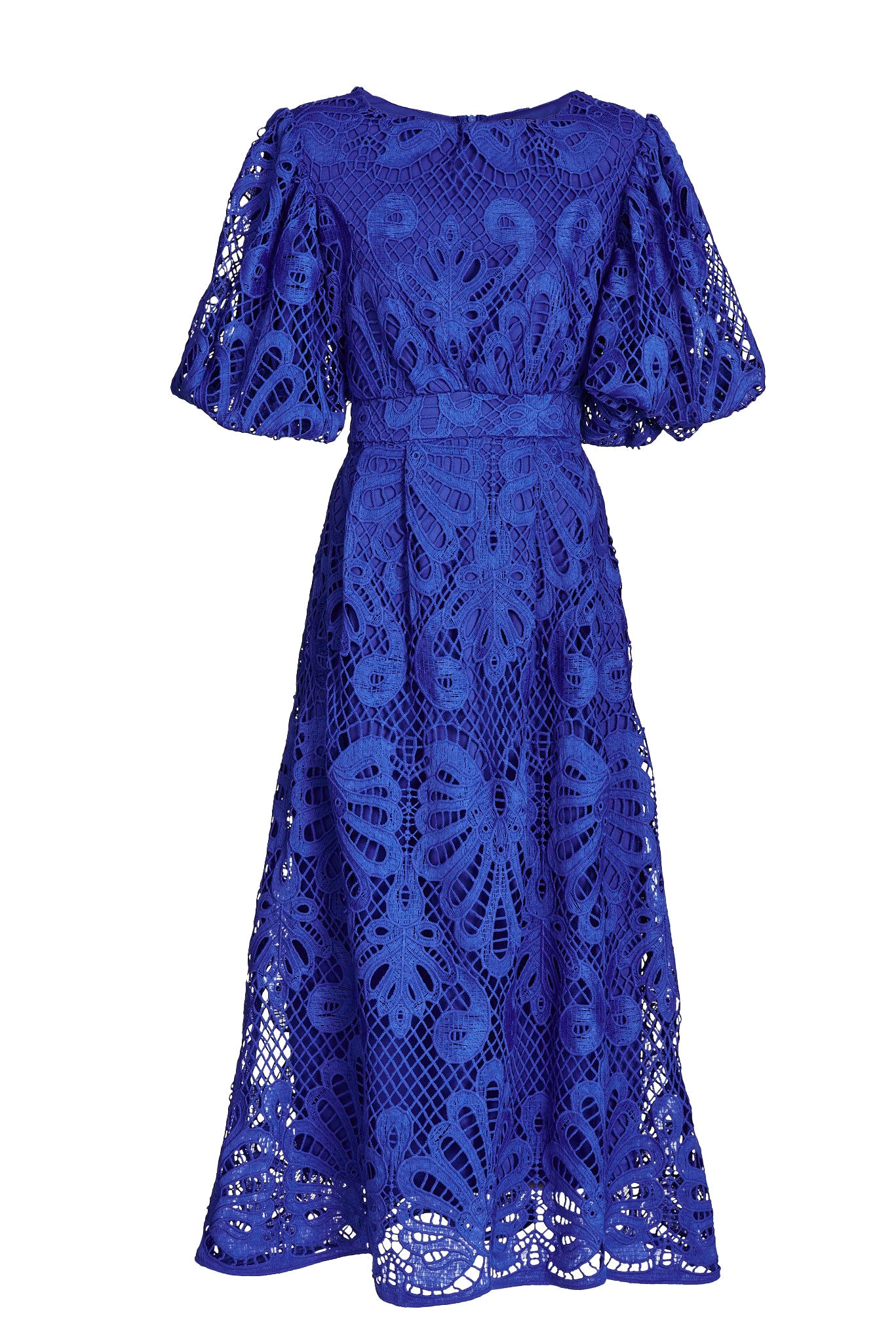 Millie Lace Maxi Dress In Cobalt Blue – St Frock