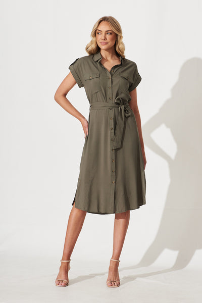 Midi shirt dress outlet australia