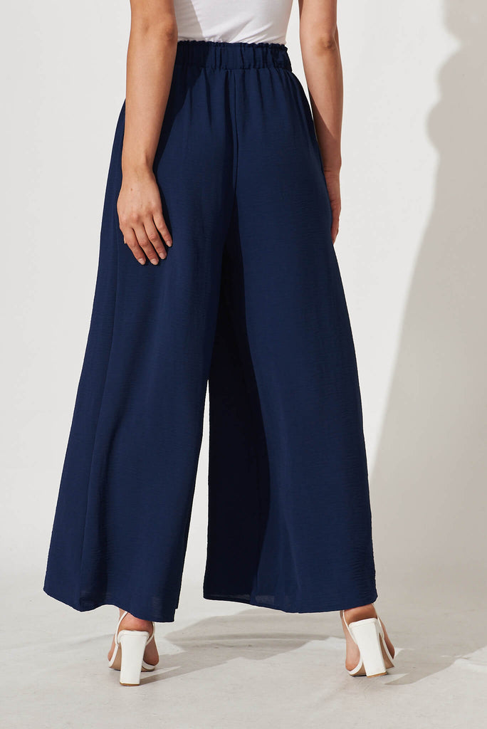 Page Pants In Navy - back