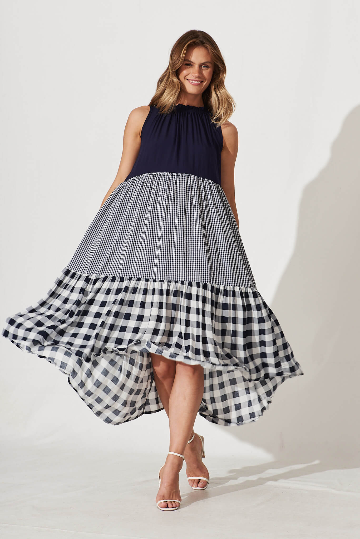 Midi cheap smock dress