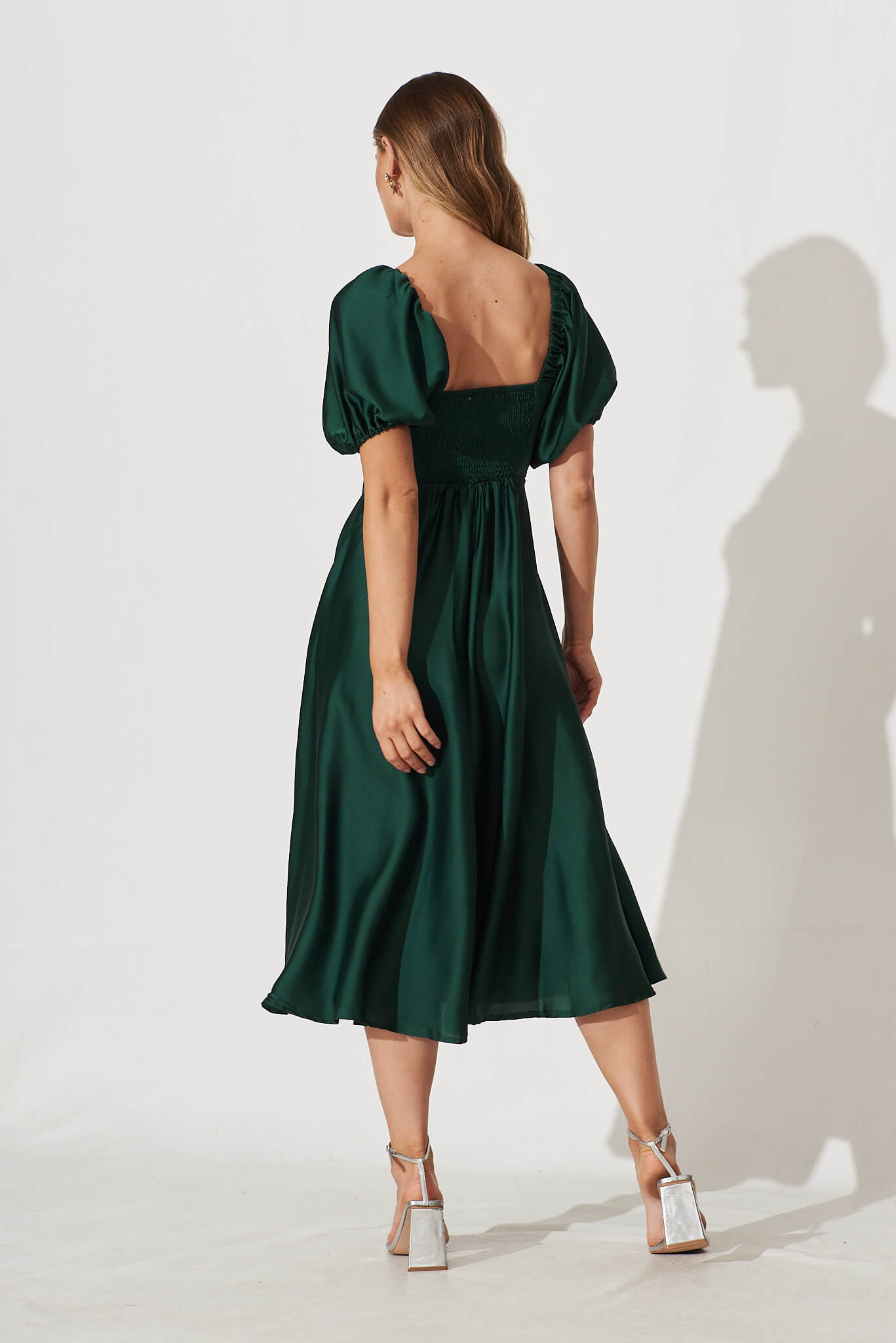 Helsinki Dress in Emerald Green – St Frock