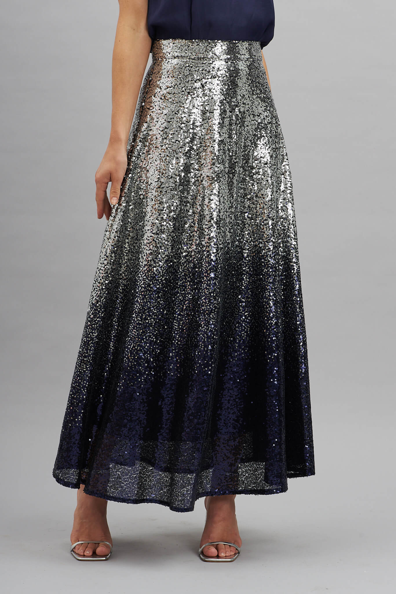 Formal sequin maxi skirt best sale