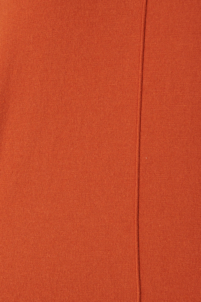 Zamira Knit In Rust - fabric