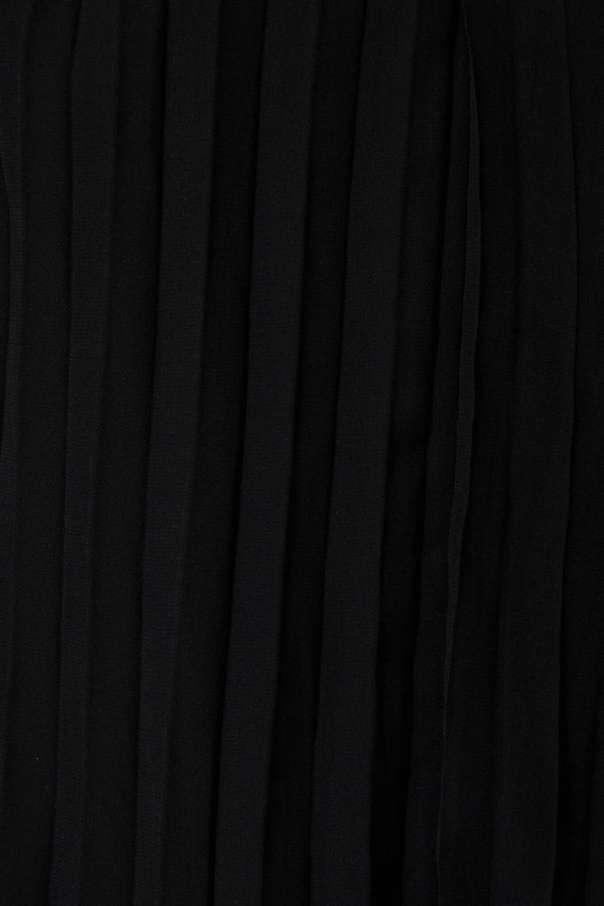 Estelle Top In Black - fabric