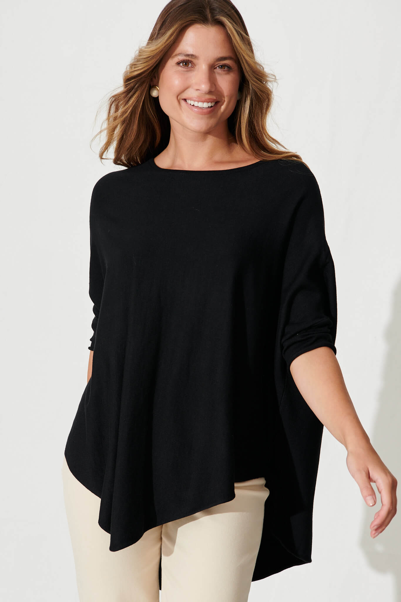 Eye To Eye Knit Top In Black – St Frock