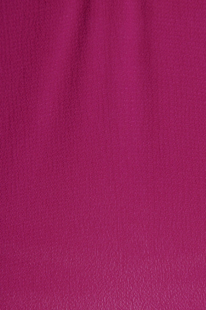 Viviani Zip Top In Magenta - fabric