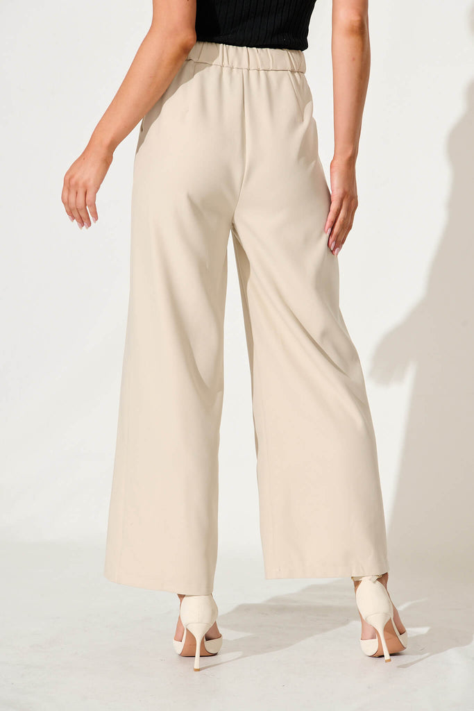 Mantra Pant In Beige - back