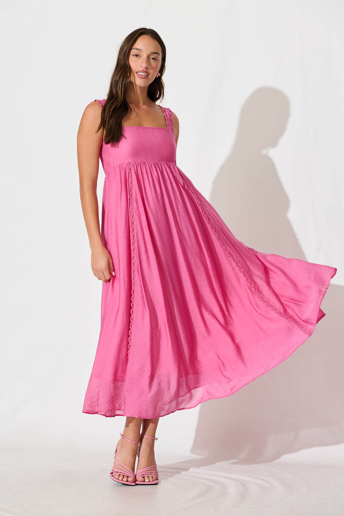 Cailene Maxi Sundress in Pink