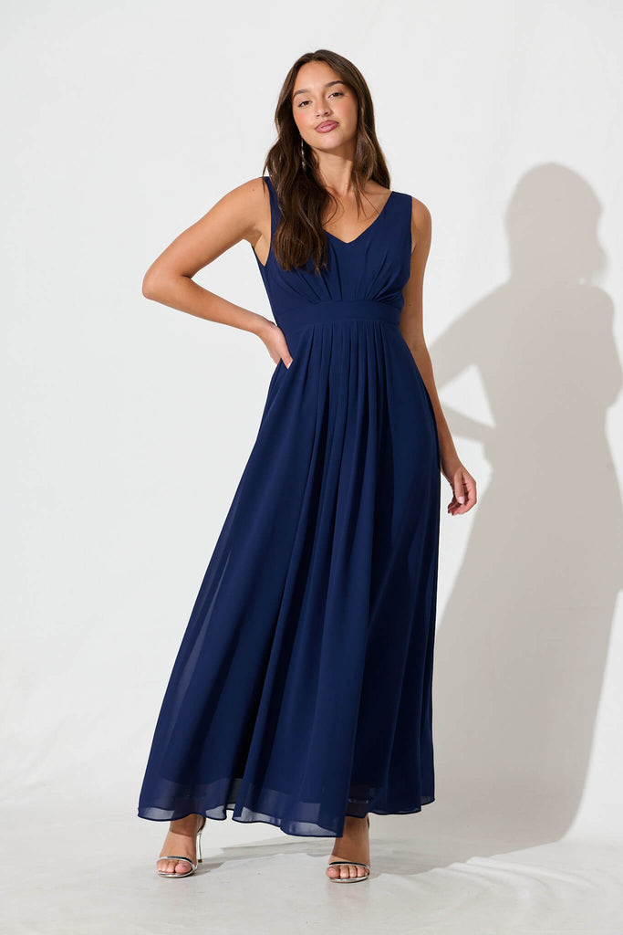 Wonderful Maxi Dress Navy