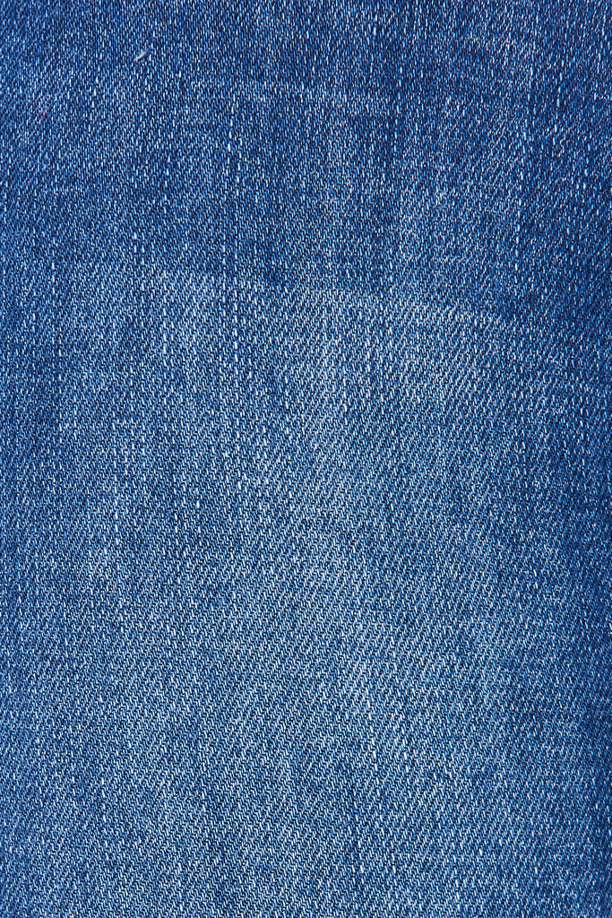 Hardy Stretch Denim In Dark Blue Wash - Fabric