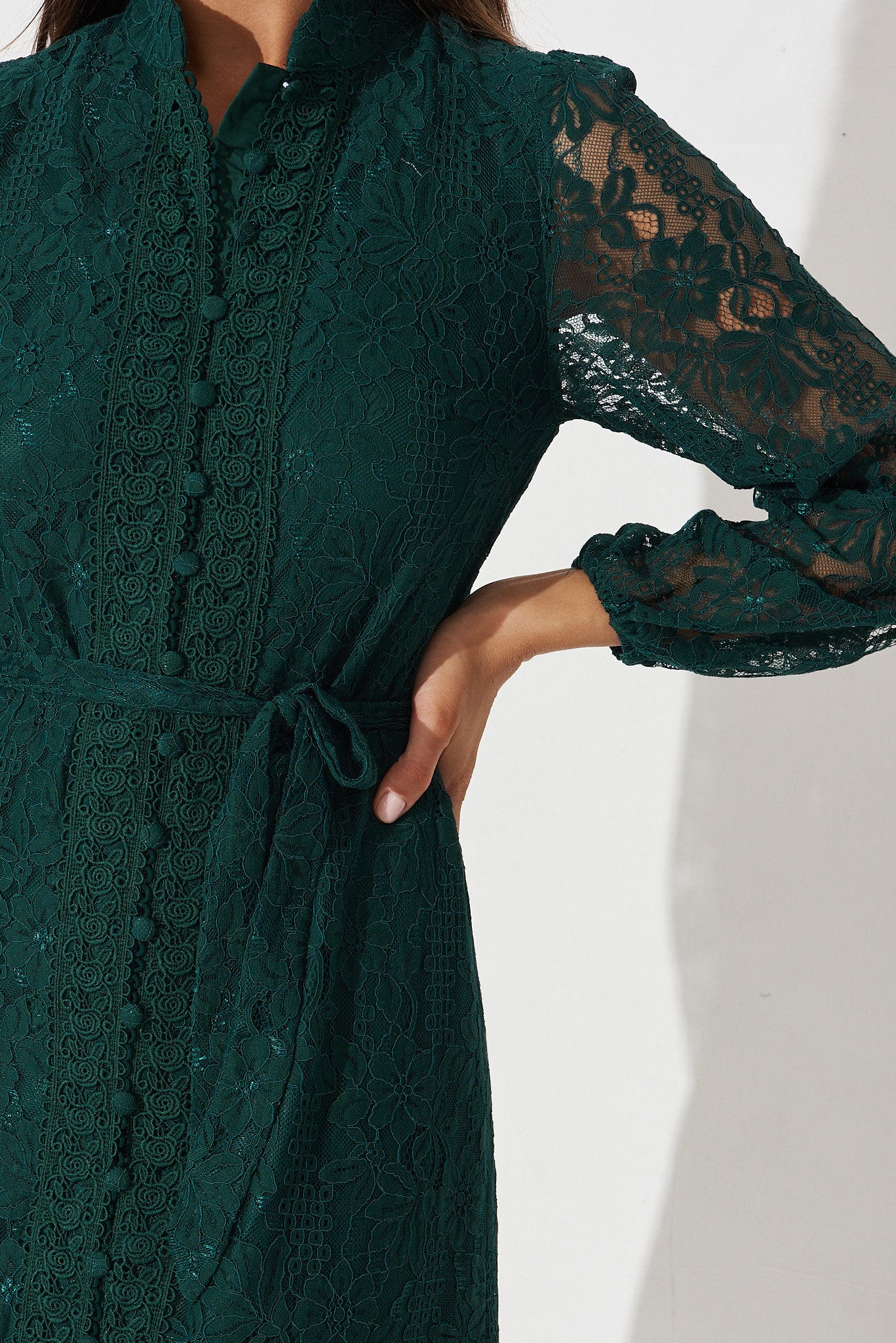 Green lace hot sale dress canada