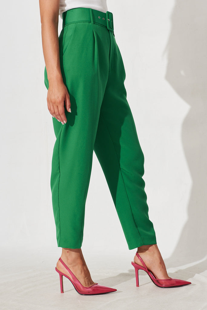 Dahlia Pant In Green - side