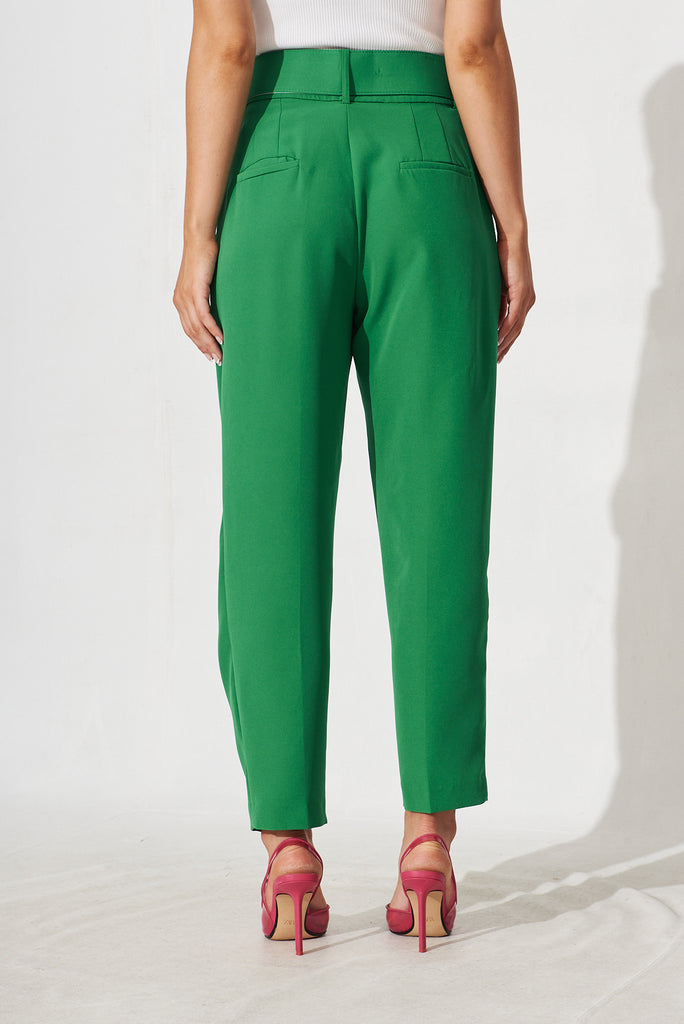 Dahlia Pant In Green - back